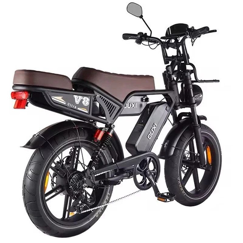 OUXI V8 ULTRA MAX FAT E-BIKE 750W 48V DOPPIA BATTERIA FULL SUSPENSION foto 6