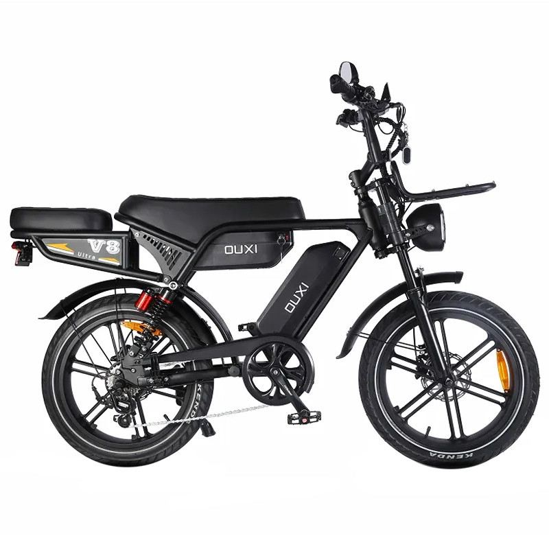 OUXI V8 ULTRA MAX FAT E-BIKE 750W 48V DOPPIA BATTERIA FULL SUSPENSION foto 9