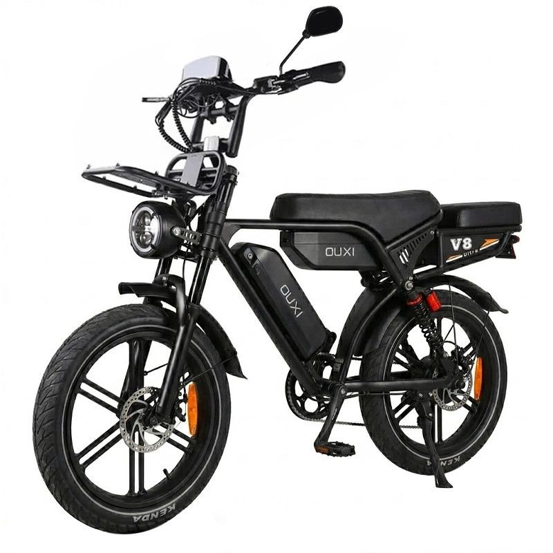 OUXI V8 ULTRA MAX FAT E-BIKE 750W 48V DOPPIA BATTERIA FULL SUSPENSION foto 7