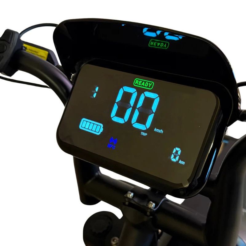 OUXI V8 ULTRA MAX FAT E-BIKE 750W 48V DOPPIA BATTERIA FULL SUSPENSION foto 11