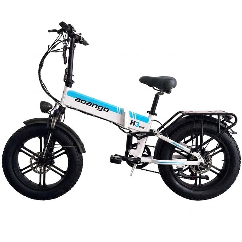 EUYBIKE FAT BIKE PIEGHEVOLE NEW H3 750W 48V 20AH DISCO IDRAULICO foto 6
