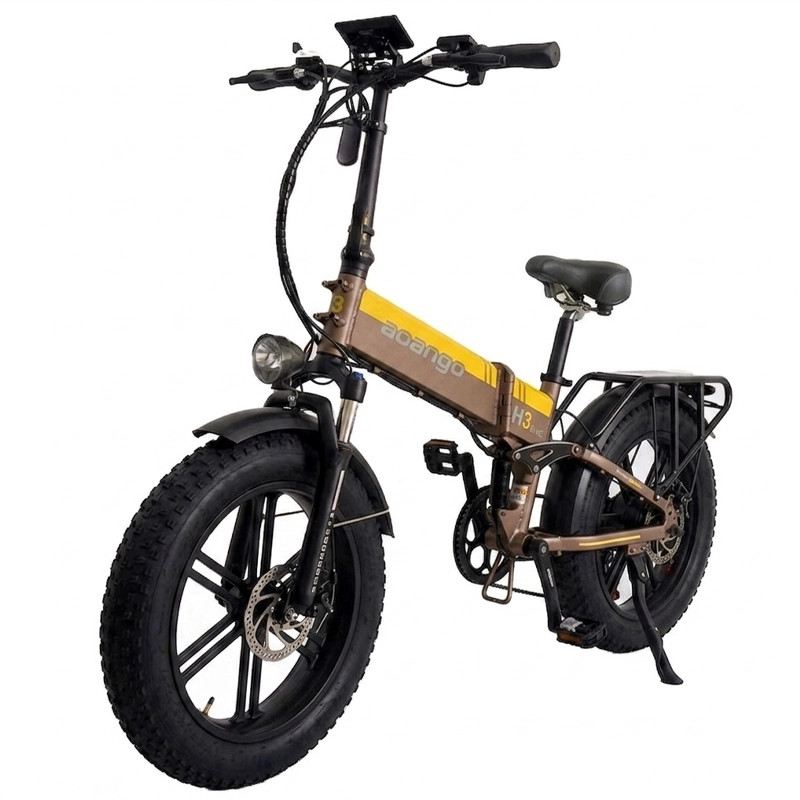 EUYBIKE FAT BIKE PIEGHEVOLE NEW H3 750W 48V 20AH DISCO IDRAULICO foto 8