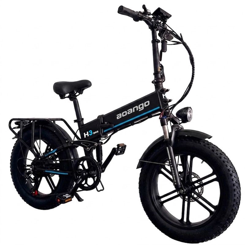 EUYBIKE FAT BIKE PIEGHEVOLE NEW H3 750W 48V 20AH DISCO IDRAULICO foto 13