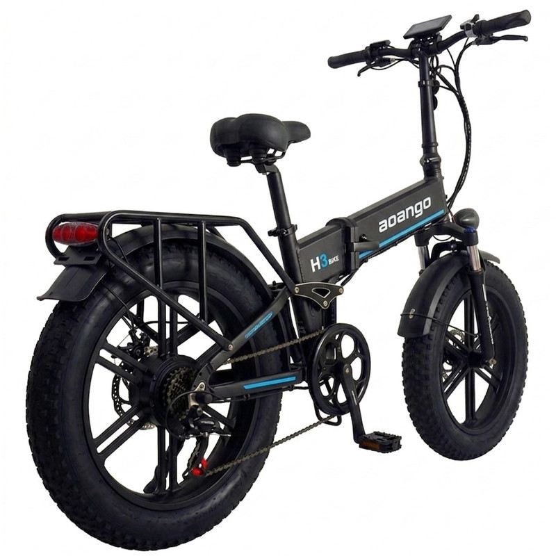 EUYBIKE FAT BIKE PIEGHEVOLE NEW H3 750W 48V 20AH DISCO IDRAULICO foto 18