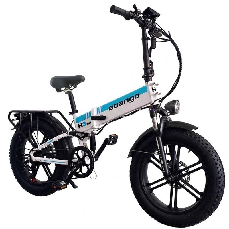 EUYBIKE FAT BIKE PIEGHEVOLE NEW H3 250W 48V 20AH DISCO IDRAULICO foto 16
