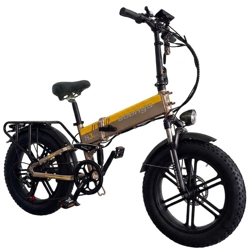 EUYBIKE FAT BIKE PIEGHEVOLE NEW H3 250W 48V 20AH DISCO IDRAULICO foto 2