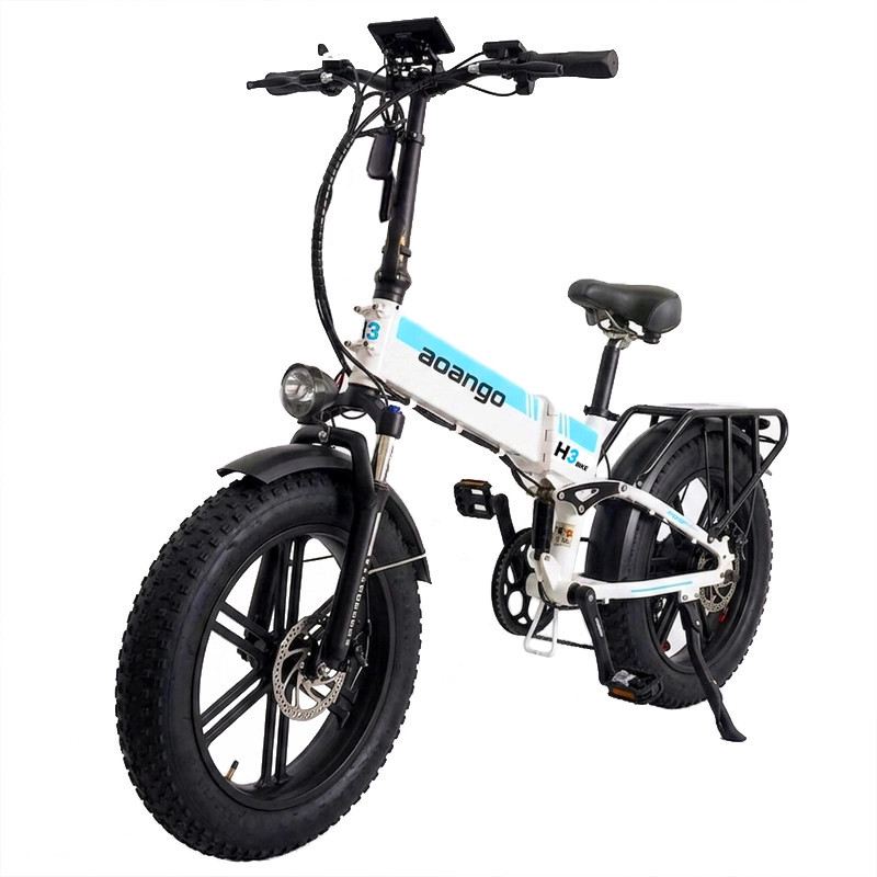EUYBIKE FAT BIKE PIEGHEVOLE NEW H3 250W 48V 20AH DISCO IDRAULICO foto 13