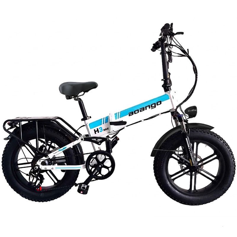EUYBIKE FAT BIKE PIEGHEVOLE NEW H3 250W 48V 20AH DISCO IDRAULICO foto 15