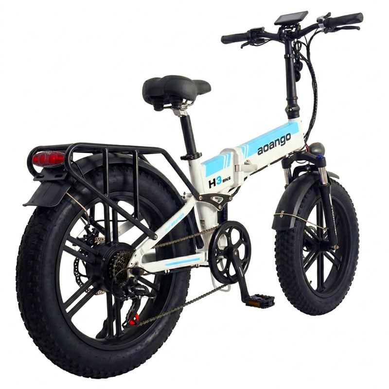 EUYBIKE FAT BIKE PIEGHEVOLE NEW H3 250W 48V 20AH DISCO IDRAULICO foto 18