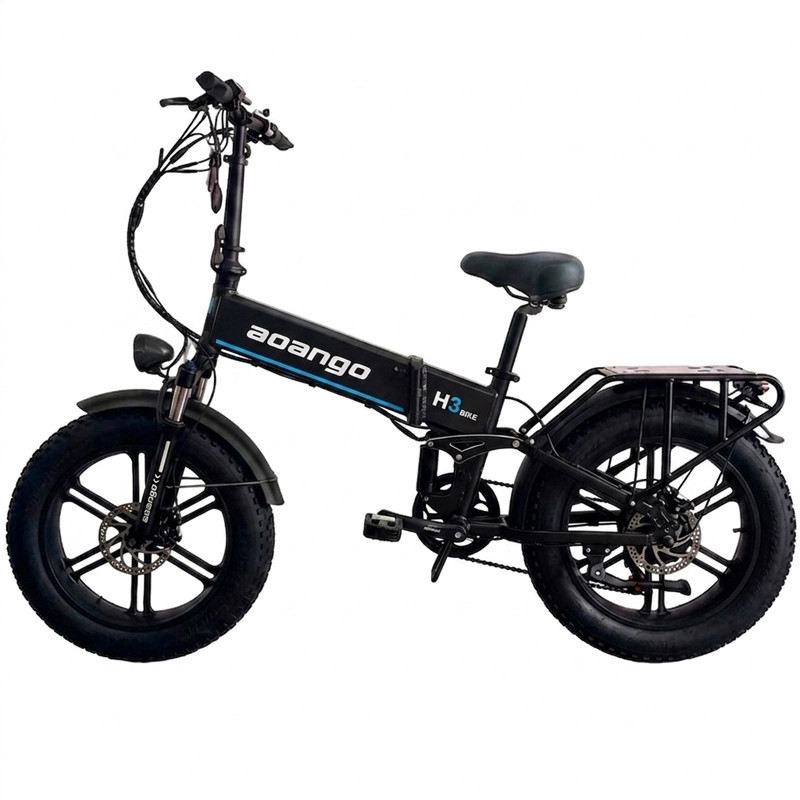 EUYBIKE FAT BIKE PIEGHEVOLE NEW H3 250W 48V 20AH DISCO IDRAULICO foto 6