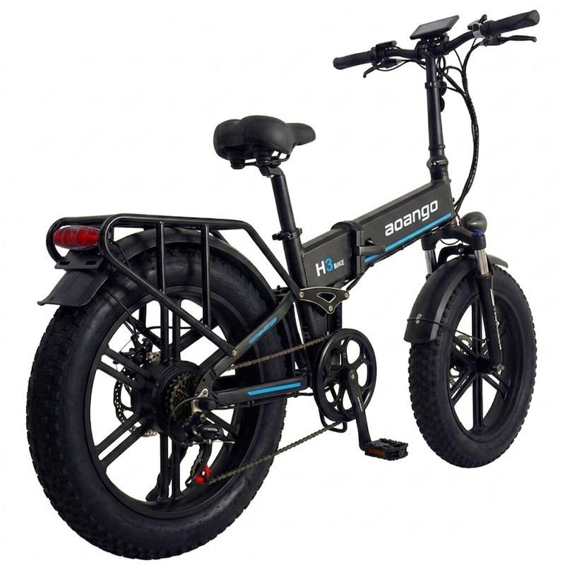 EUYBIKE FAT BIKE PIEGHEVOLE NEW H3 250W 48V 20AH DISCO IDRAULICO foto 7