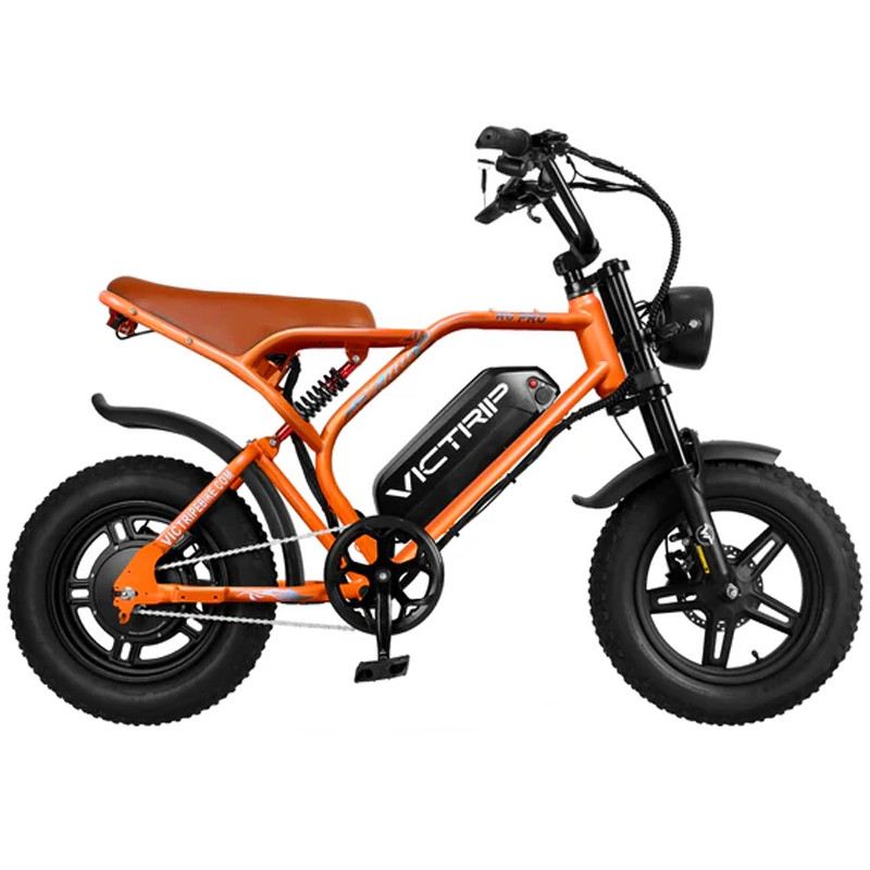 VICTRIP R6 PRO OFF ROAD E-BIKE 1500W 48V 25 AH FULL SUSPENSION foto 13