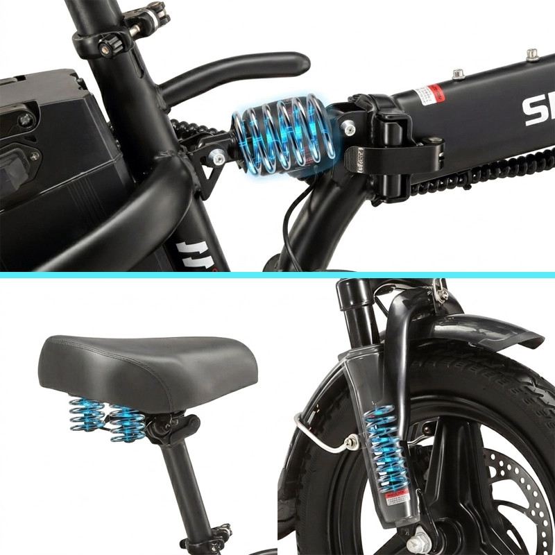SINOHON M3 E-BIKE PIEGHEVOLE 500W 36V foto 14