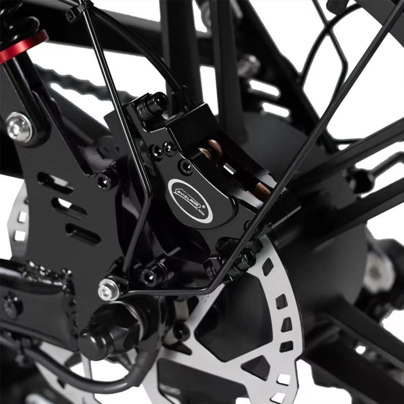 EAGSBIKE SAMUR GT PRO FAT E-BIKE 250W 48V DOPPIA BATTERIA FULL SUSPENSION foto 6